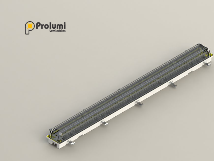 Prolumi Luminárias Herméticas PL-394 - SLIM